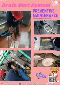 DRAIN DUCT SYSTEM PREVENTIVE MAINTENANCE